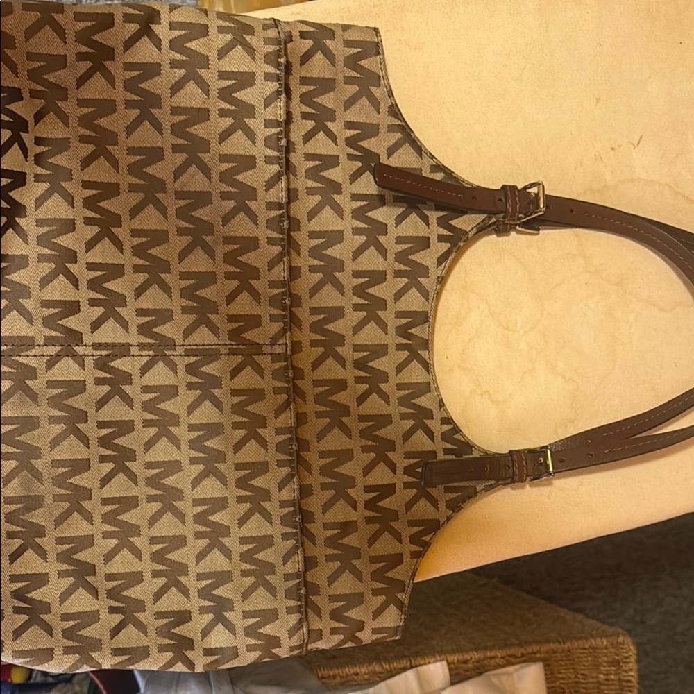 Michael Kors Brown Signature Tote